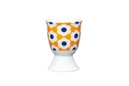 Porcelanowy kieliszek na jajko Retro Flower Spot