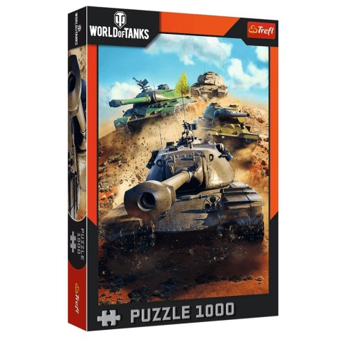 Puzzle - 1000 - World of Tanks: Czołgi w boju - Trefl 10943
