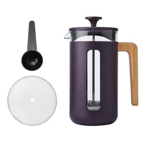 Zaparzacz do Kawy Typu French Press La Cafetière Pisa na 8 filiżanek, kolor fioletowy