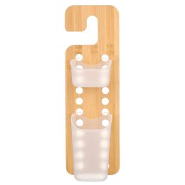 Bambusowy organizer z pojemnikami 44 cm