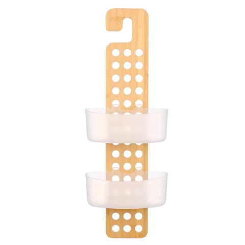 Bambusowy organizer z pojemnikami 70 cm