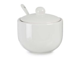 Cukierniczka porcelanowa z pokrywką i ły