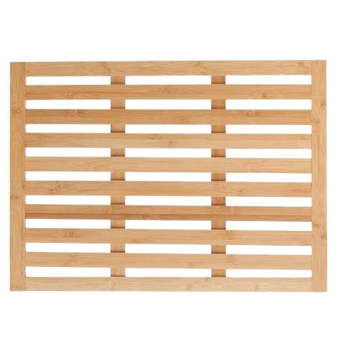 Duża bambusowa mata łazienkowa 45×62 cm