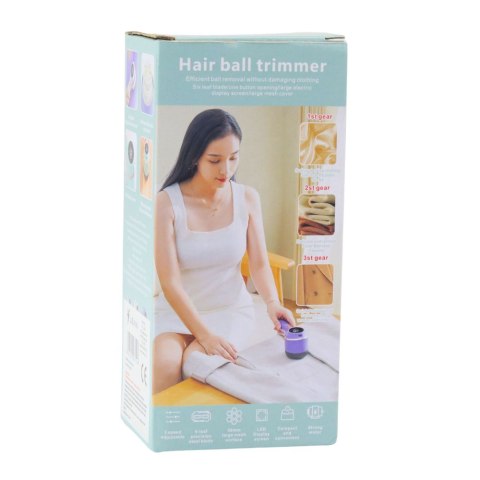 Elektryczna Golarka Do Tkanin Ubrań 3 Tryby Prędkości Zielona