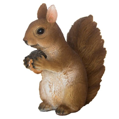 Figurka wiewiórki z szyszką h14,6 cm