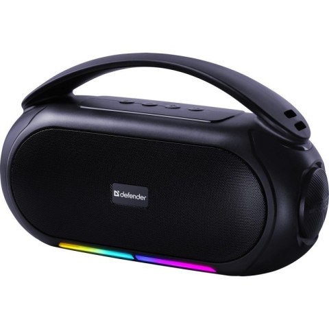 Głośnik bluetooth BEATBOX 12 16W czarny podświetlenie LED