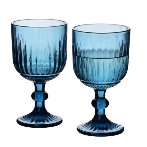 Komplet 4 kieliszków Elise Blue 350 ml