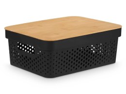 Kosz do przechowywania 14 cm czarny