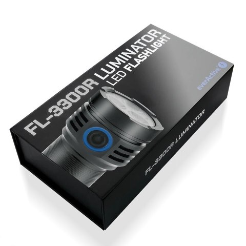 Latarka ręczna diodowa LED Luminator FL-3300R IPX4 USB-C
