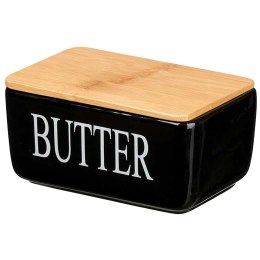 Maselniczka ceramiczna czarna