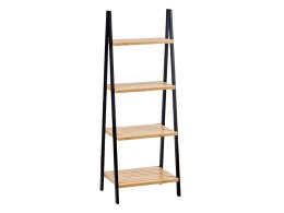 Regał bambusowo-drewniany 5 półek wys 109