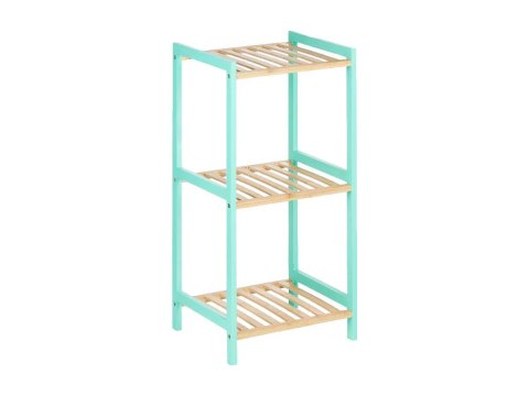Regał łazienkowy 3 poziomy mięta 35×30×7