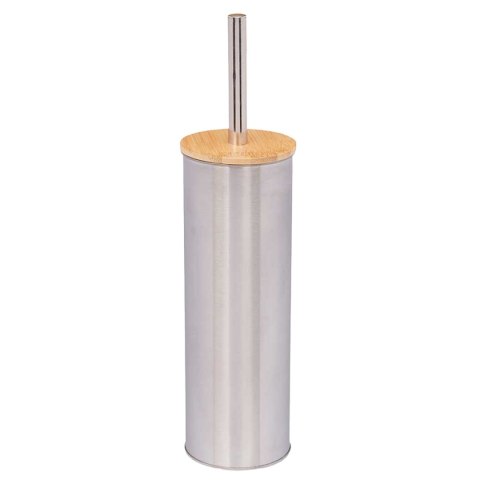 Szczotka toaletowa z pojemnikiem stalowa