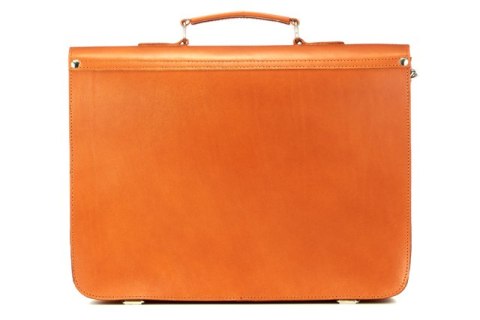 Torba z juchtu na ramię 3w1 Vintage P43 COGNAC