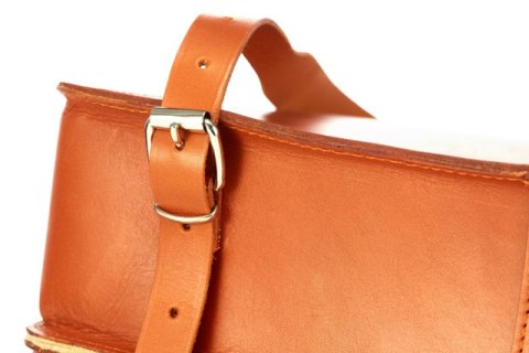 Torba z juchtu na ramię 3w1 Vintage P43 COGNAC