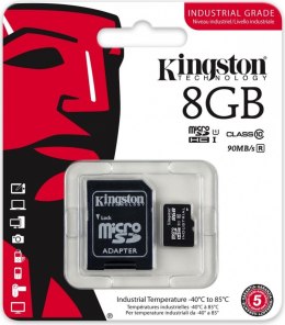 Karta microSD 8GB CL10 UHS-I Industrial