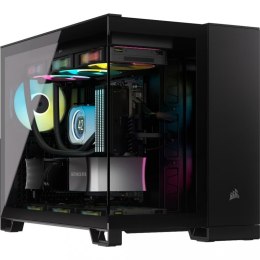 Obudowa 2500X TG mATX Mid-Tower czarna