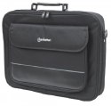 MANHATTAN Torba na laptopa 17" z paskiem naramiennym czarna 421560