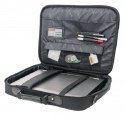 MANHATTAN Torba na laptopa 17" z paskiem naramiennym czarna 421560
