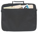 MANHATTAN Torba na laptopa 17" z paskiem naramiennym czarna 421560