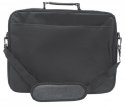 MANHATTAN Torba na laptopa 17" z paskiem naramiennym czarna 421560