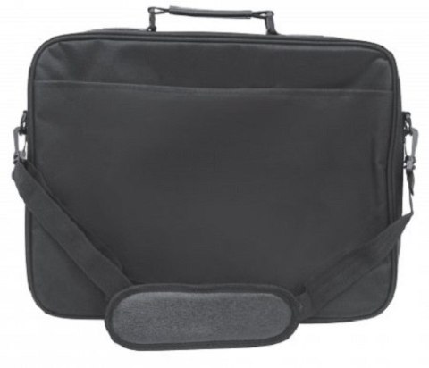 MANHATTAN Torba na laptopa 17" z paskiem naramiennym czarna 421560