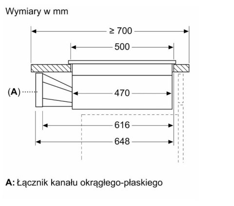 Płyta indukcyjna z wbudowanym wyciągiem PVS611B16E