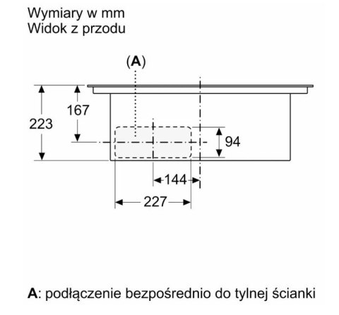 Płyta indukcyjna z wbudowanym wyciągiem PVS611B16E