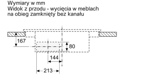 Płyta indukcyjna z wbudowanym wyciągiem PVS611B16E