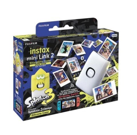 Instax Mini Link 2 Special Edition Nintendo (Clay White, Splatoon 3)