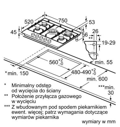 Płyta gazowa PGQ7B5K90