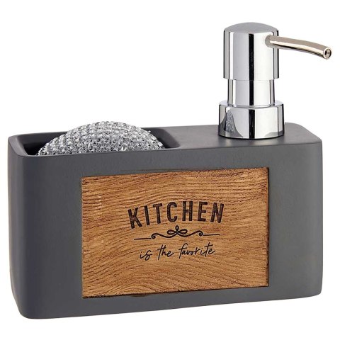 Dozownik na płyn z miejscem na gąbkę sza