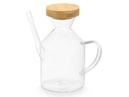 Karafka na oliwę z bambusową pokrywką 60