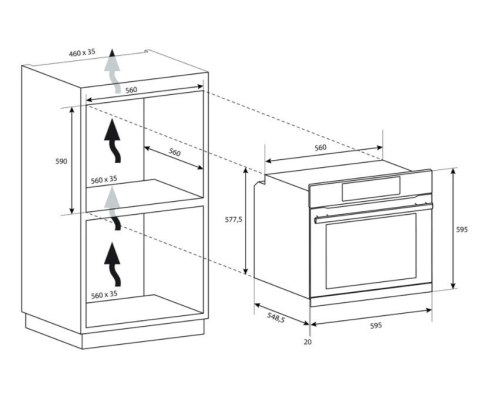 Piekarnik FMCIDC N602/CA