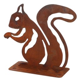 Wiewiórka metalowa dekoracja h20,1 cm