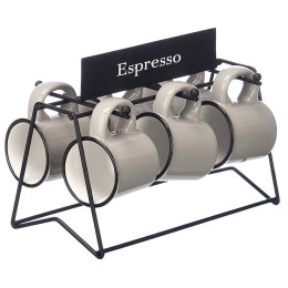 Zestaw filiżanek do espresso 100 ml szar