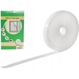 TAŚMA SAMOPRZYLEPNA NA RZEP DO MOSKITIER DŁ 5,6M SZER 9,5MM