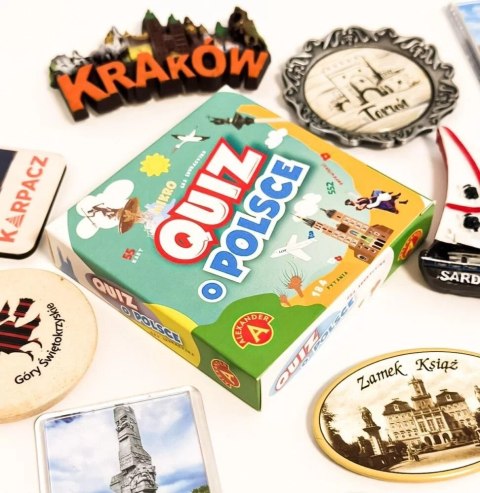 Gra Quiz o Polsce kieszonkowa gra edukacyjna