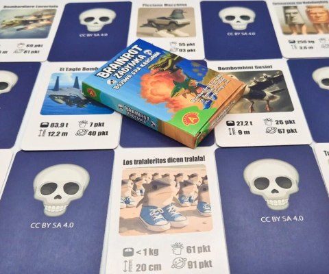 Gra Rodzinna gra karciana Brainrot - Zadymka (Crocodillo, Tralalero, Tsung Tsung i inni)