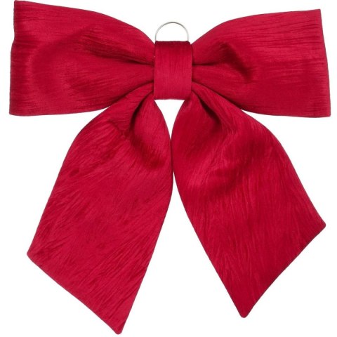 KOKARDA DEKORACYJNA BORDOWA 67x72x9CM MICA