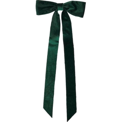 KOKARDA DEKORACYJNA ZIELONA 2x19x48CM 4SZT MICA