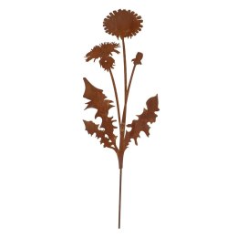 Mniszek metalowy na piku h37 cm