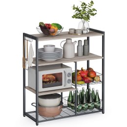 Regał kuchenny z 2 koszami