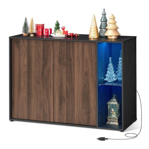 Szafka RTV z oświetleniem LED RGB