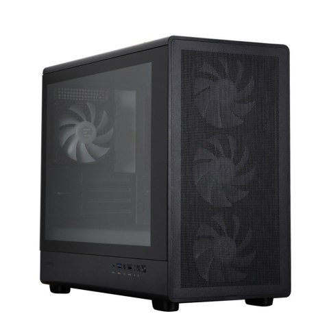 Obudowa M5 BLACK mATX Mini Tower 4xFans ARGB