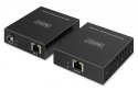 Przedłużacz (extender) po skrętce kat.6A USB 3.1 Gen1 do 100m, 3x USB-A, 1x USB-C do 5 Gbps, 1x RJ45 (Gigabit Ethernet) - zesta