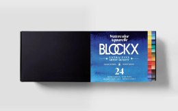 Farby akwarelowe 24 półkostki BLOCKX