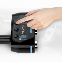 Rozdzielacz gniazda zapalniczki ładowarka 2x USB-A LCD 12/24 V 100 W