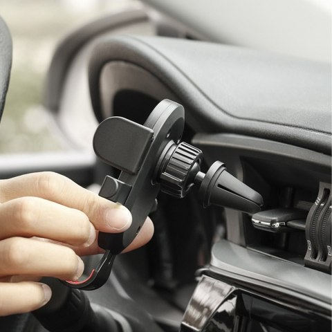 Uchwyt samochodowy do telefonu na szybę deskę kratkę