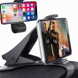 Uchwyt samochodowy do telefonu z klipsem na kokpit deskę rozdzielczą 4-6.5''